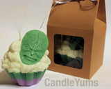 The Hulk Cupcake Candle