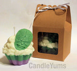 The Hulk Cupcake Candle