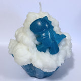 Dinosaurs Cupcake Candle