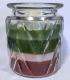 Various Layered Scented Christmas Jar Candle