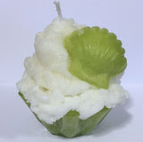 Cilantro Lime Scented Cupcake Candle