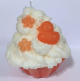 Mango Papaya Scented Cupcake Candle