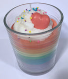 New Rainbow Farts Layered Jar Candle