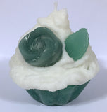 Ocean Mint Cupcake Candle