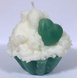 Ocean Mint Cupcake Candle