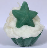 Ocean Mint Cupcake Candle