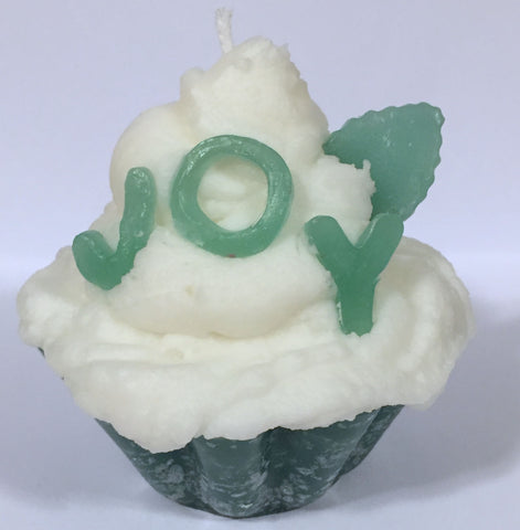 Ocean Mint Cupcake Candle