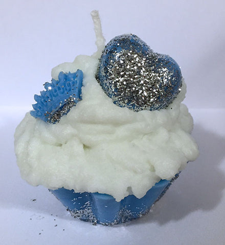 Cinderella Cupcake Candle