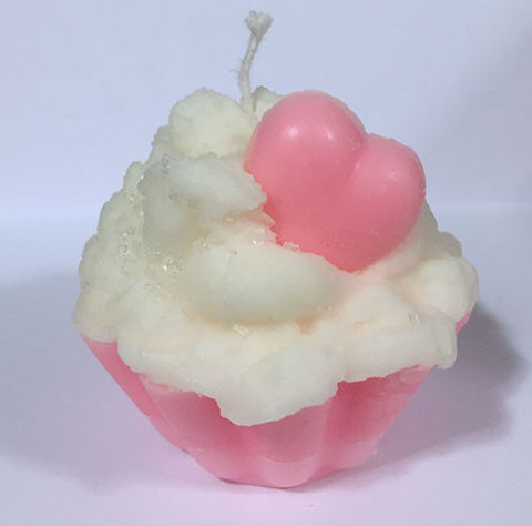 Sugar Plum Fairy Cupcake Candle