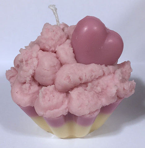 Vanilla Berry Dream Cupcake Candle