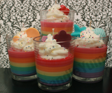 Unicorn Farts Rainbow Jar Candle