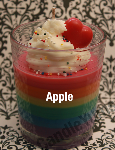 Unicorn Farts Rainbow Jar Candle