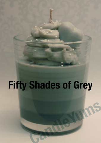 Fifty Shades of Grey Jar Candle